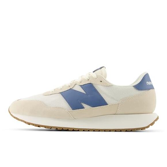 NWT New Balance Men\'s 237 V1 Sneakers - Sea Salt/Shoreline Blue 9.5 M main image 6